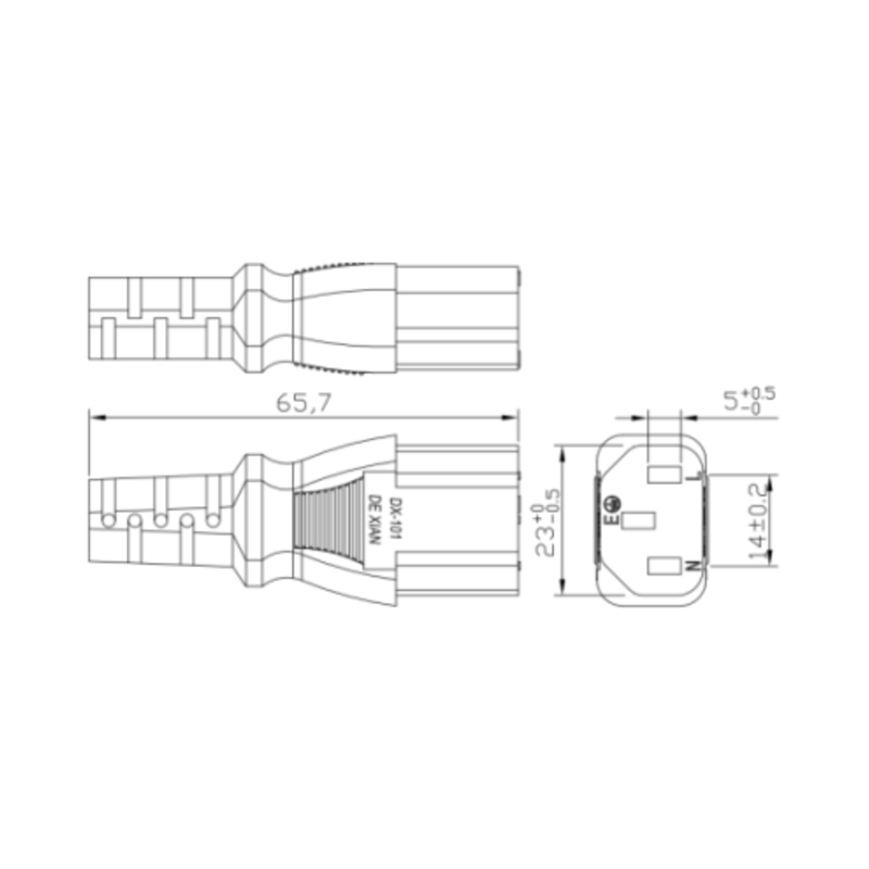 Australian AC Power Cord (Customized)