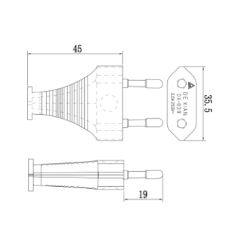 Custom European AC Power Cord Sets