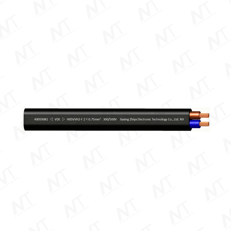 VDE H05VVH2-F Flat Soft Sheathed Cable