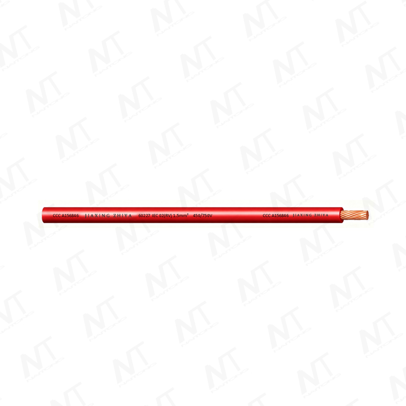 60227 IEC 02（RV) 450/750V Single-Core Flexible Unsheathed Wire