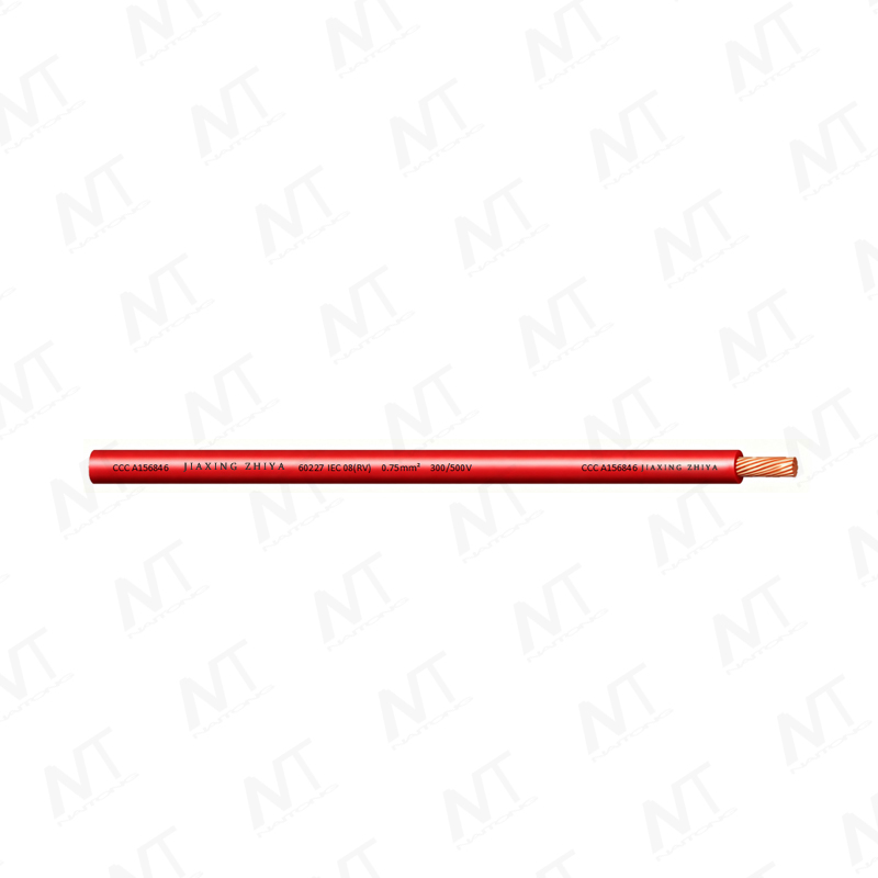 60227 IEC 08（RV-90)  300/500V Single-Core Flexible Unsheathed Wire