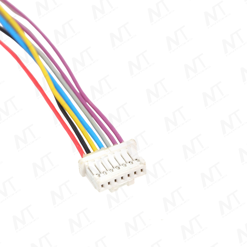 PH2.0 8-Pin Single-End Rainbow Ribbon Wire Harness