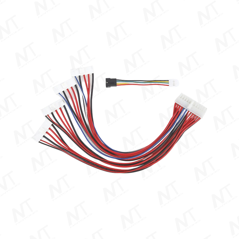 XH Multi-Pin 1-to-4 Splitter Wire Harness / XH2.54 Multi-Core 1-Drag-4 Branch Terminal Wire Harness