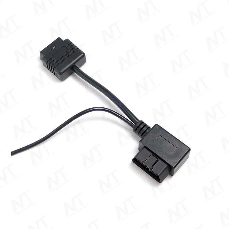 OBD2 male to Y- type extended diagnostic cable