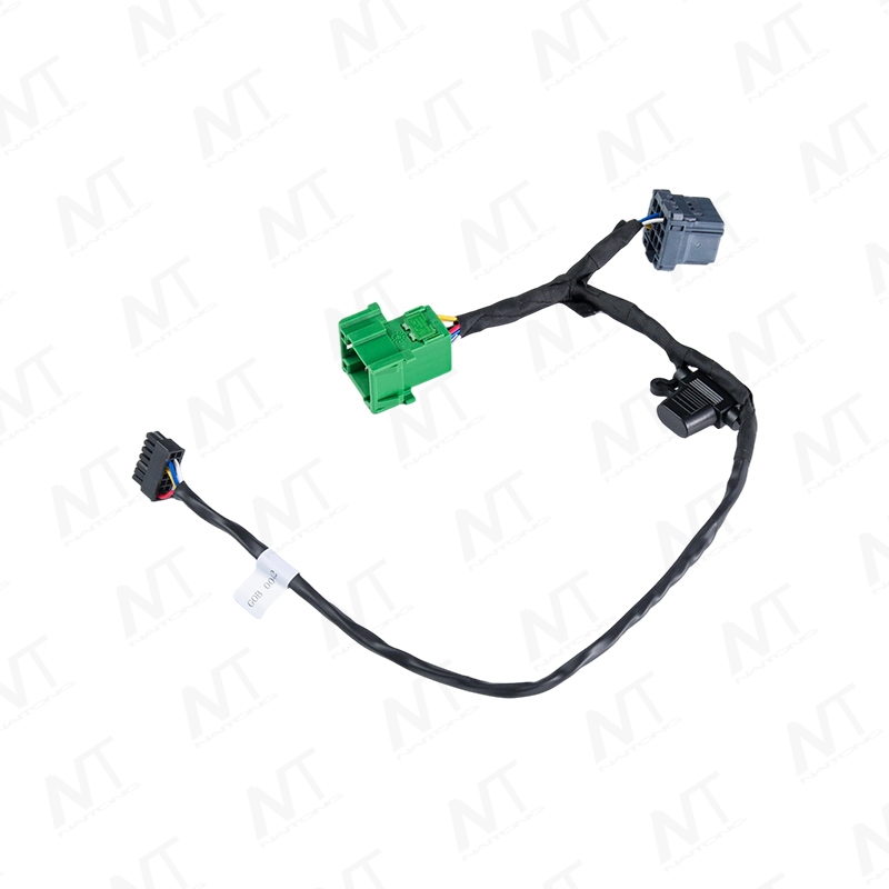 Automotive wire harness assembly with MCP connectors