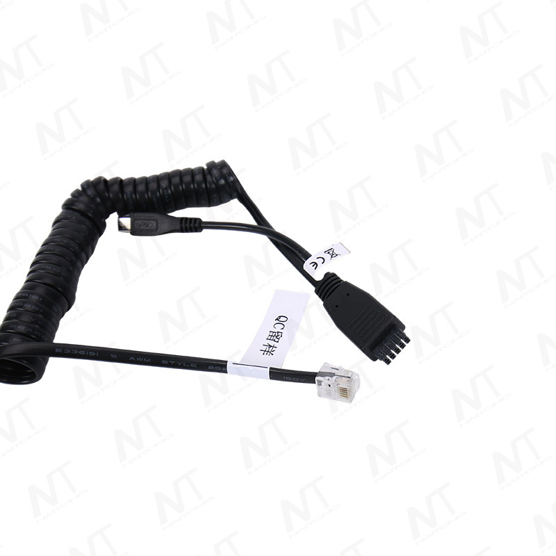 All-in-One Debugging Coiled Wire Harness