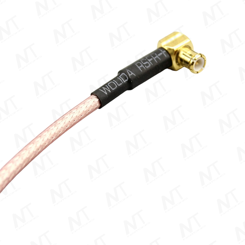 SMA to MCX RF Coaxial Cable (RG178 Silver-Plated Coax) / BNC to M12 Industrial Waterproof Coaxial Signal Wire Harness