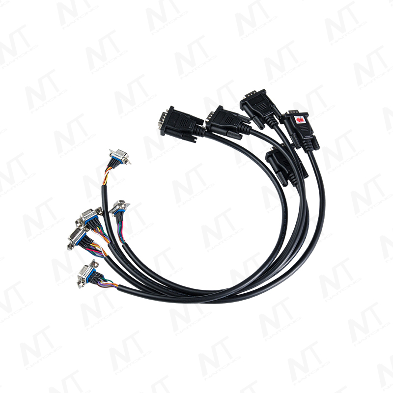 DB9 RS232 Serial Splitter Wire Harness