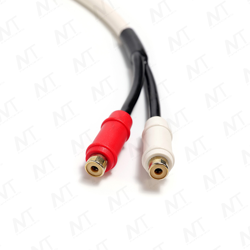 In-Vehicle/Marine Embedded USB+3.5mm Audio+RCA Audio Wire Harness / RCA Harness