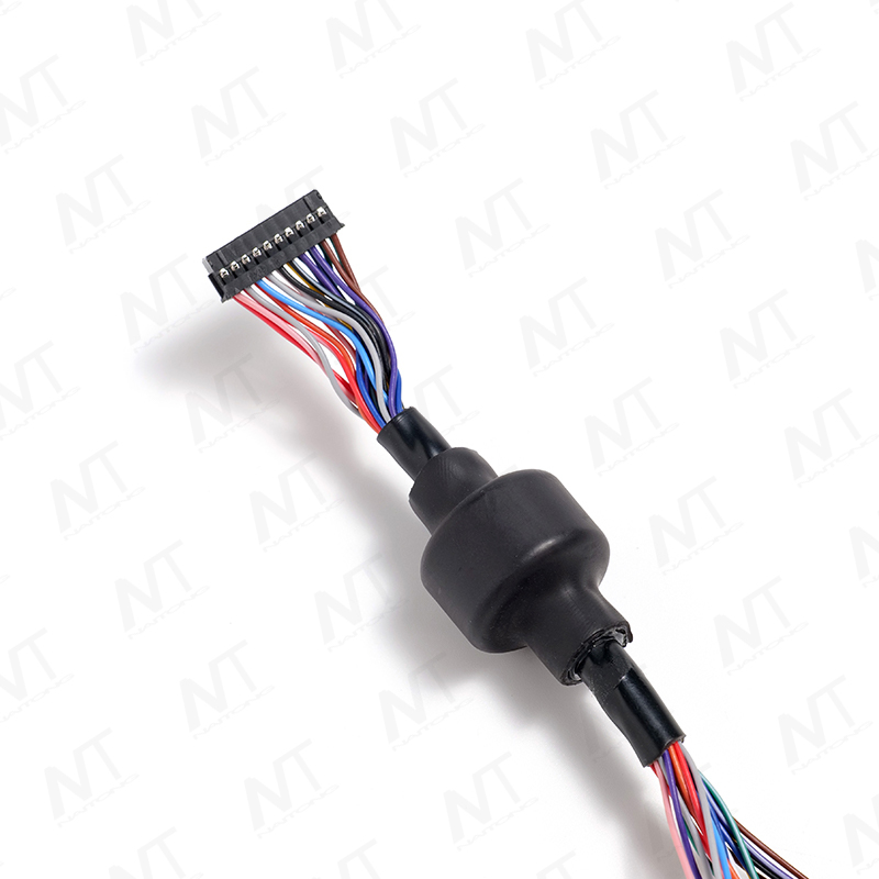 Multi-Branch Ferrite-Equipped Industrial Control Splitter Wire Harness