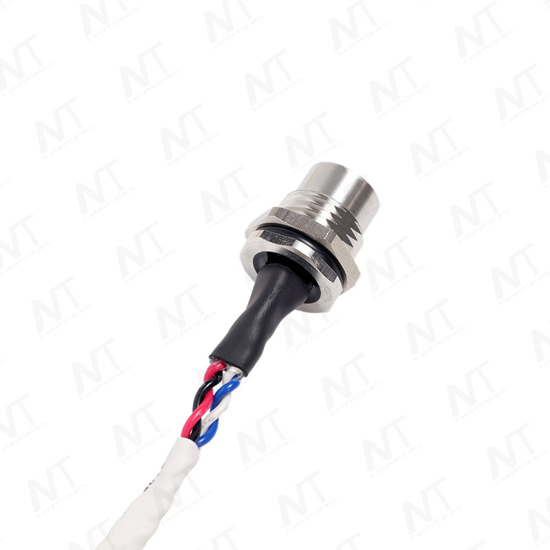 M12 Male/Female Panel-Mount Waterproof Sensor Adapter Wire Harness