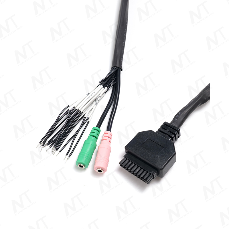 20-Pin In-Vehicle Large-Screen Navigation Retrofit Wire Harness