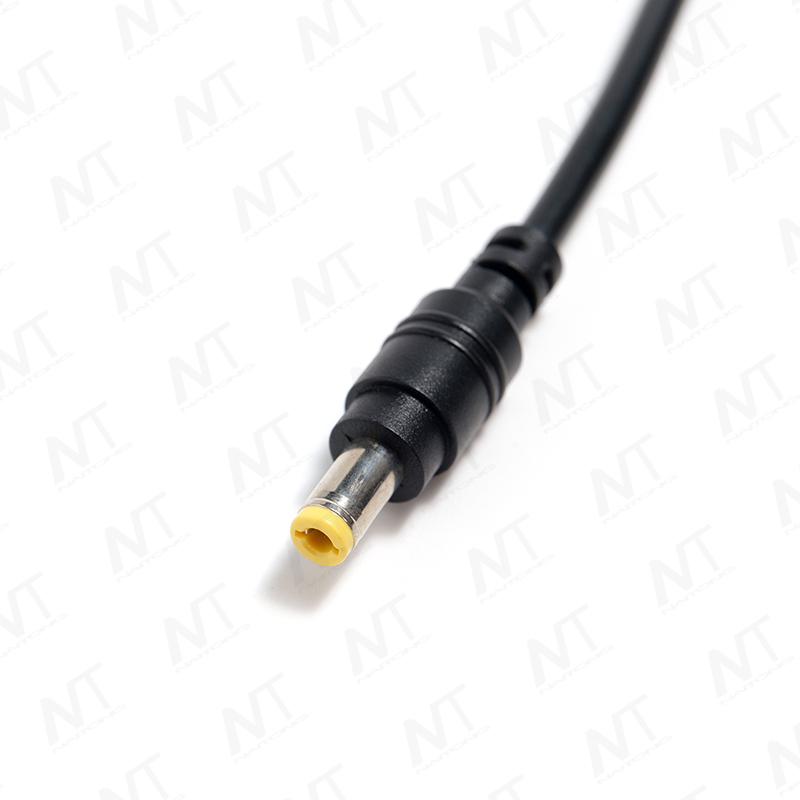 5525 Male to 1-to-2 5525 Male/Female DC Wire Harness