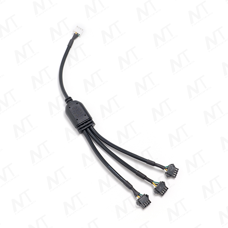 XH/PH Terminal to 1-to-3 SM Signal Distribution Wire Harness