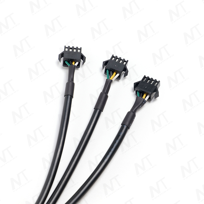 XH/PH Terminal to 1-to-3 SM Signal Distribution Wire Harness