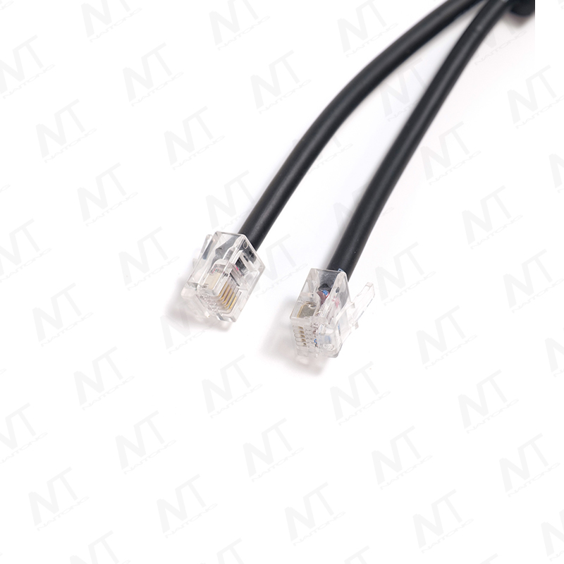 MOLEX5557 6-Pin Male to Dual RJ11 1-to-2 Smart Home Signal Distribution Wire Harness