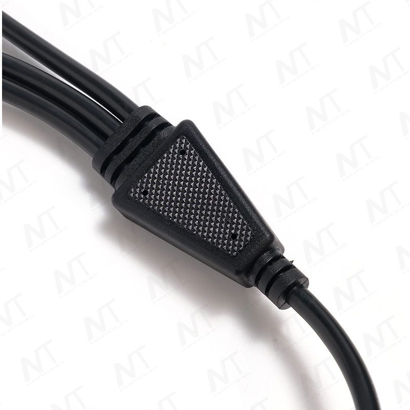 2.8*0.8 Terminal to Large DIN 5-Pin Female/01-Type Male Y-Type Branch Spring Wire Harness