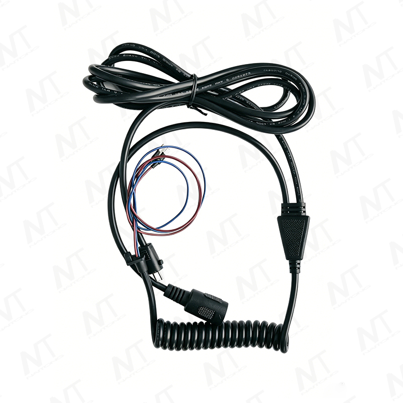 2.8*0.8 Terminal to Large DIN 5-Pin Female/01-Type Male Y-Type Branch Spring Wire Harness