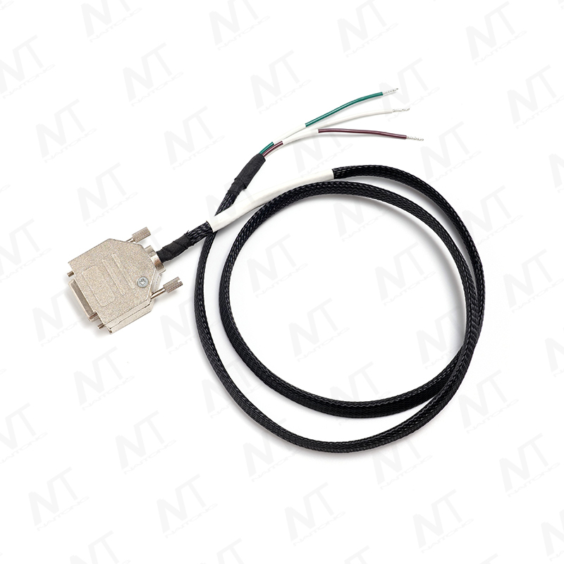 Medical equipment High-current power wire harness/D-Sub (3W3) connector