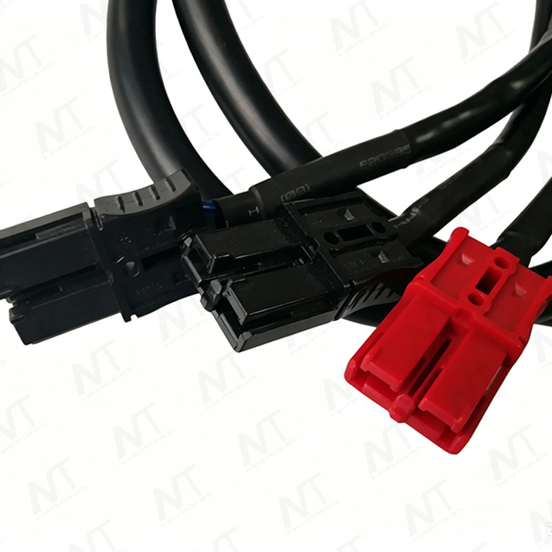 Electric wheelchairs Integrated power and control wire harness