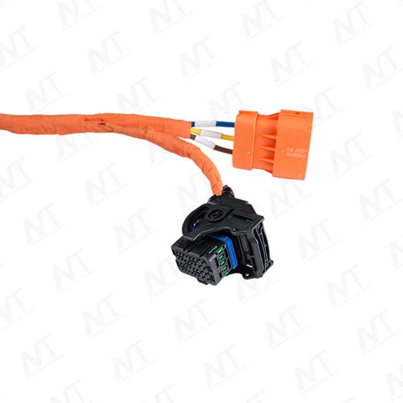 Electric motorcycle AC slow-charging port (vehicle side) High-voltage wire harness assembly