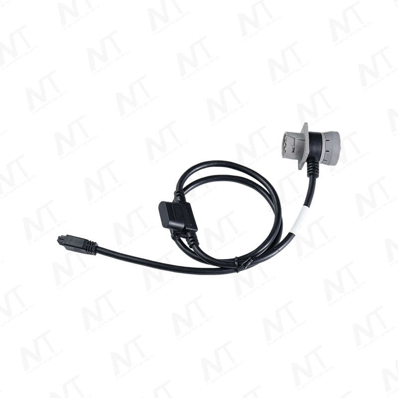 J1939 II type integrated male-to- female connector to Molex 43025 miniature connector