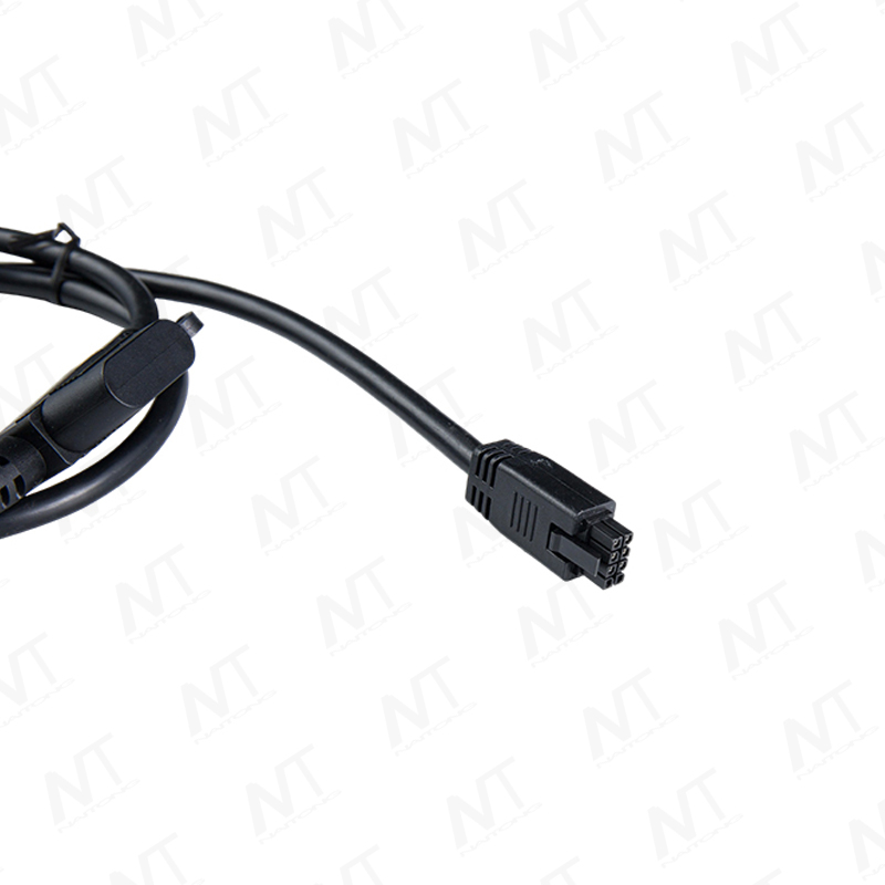 J1939 II type integrated male-to- female connector to Molex 43025 miniature connector